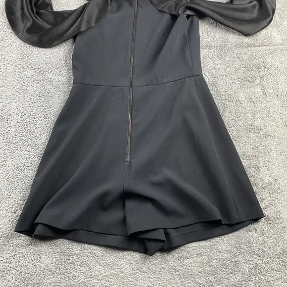 Alice + Olivia Flare Dress Womens 2 Black - Picture 13 of 16